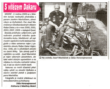 S vítězem Dakaru