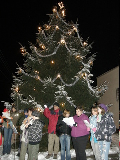 Rozsvícení vánočního stromu 27.11.2010