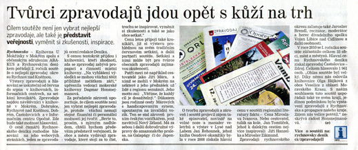 Rychnovský deník 12.5.2011