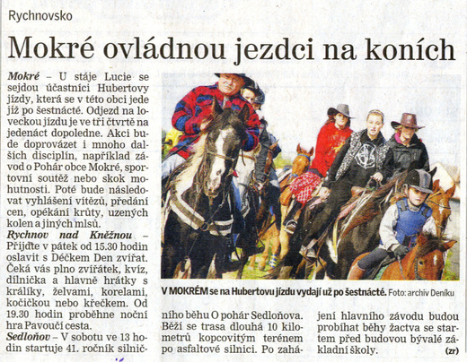 Rychnovský deník 29.9.2011