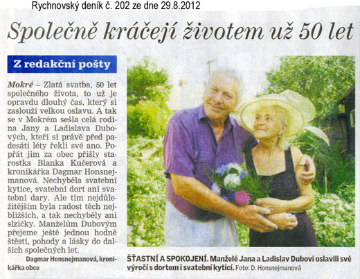 Rychnovský deník 29.8.2012