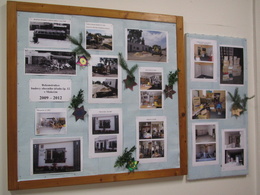 Výstavka k rekonstrukci obecního úřadu a knihovny 1.12.2012
