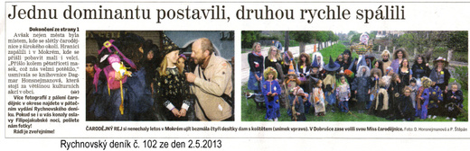 Rychnovský deník 2.5.2013