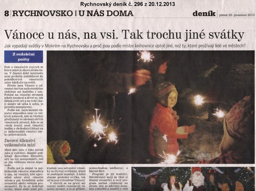 Rychnovský deník 20.12.2013