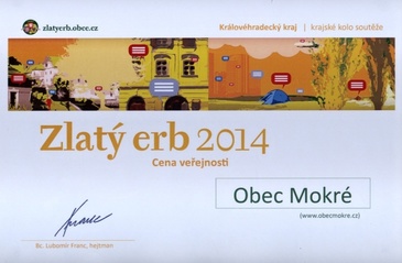 Zlatý erb 2014 Cena veřejnosti Královéhradeckého kraje