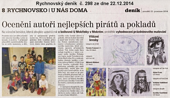 Rychnovský deník 22.2014 Prázdninové malování